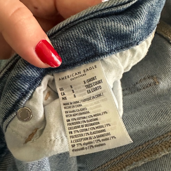 Distressed ripped high waisted denim jeans - Picture 3 of 4